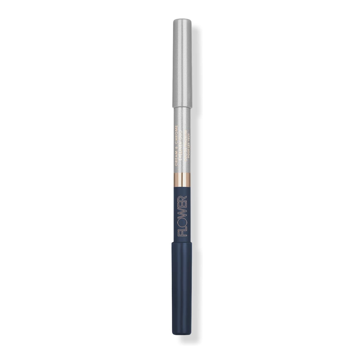 Cream & Chrome Eyeliner Duo, Sapphire/Silver