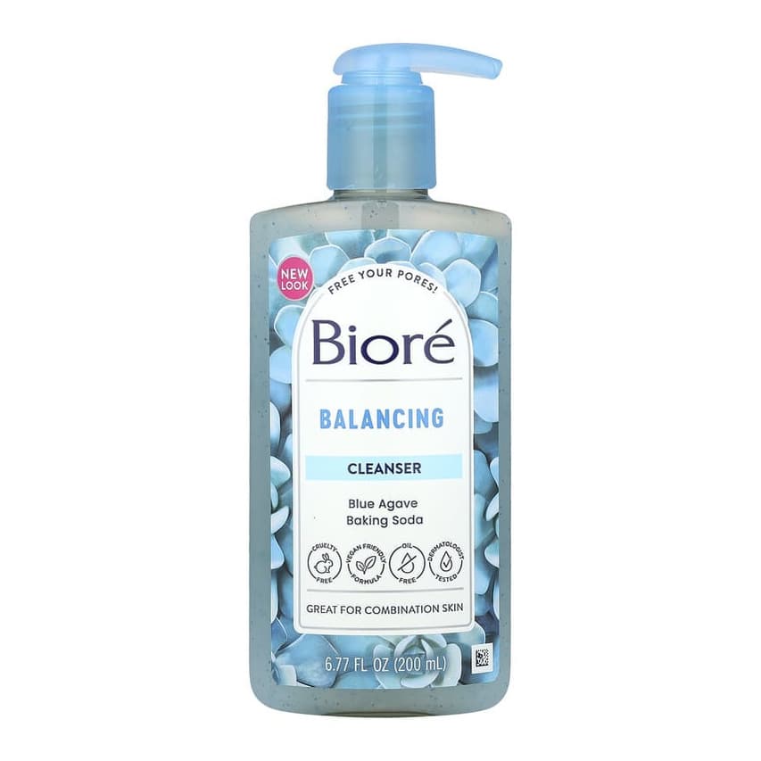 Balancing Cleanser, Blue Agave, Baking Soda