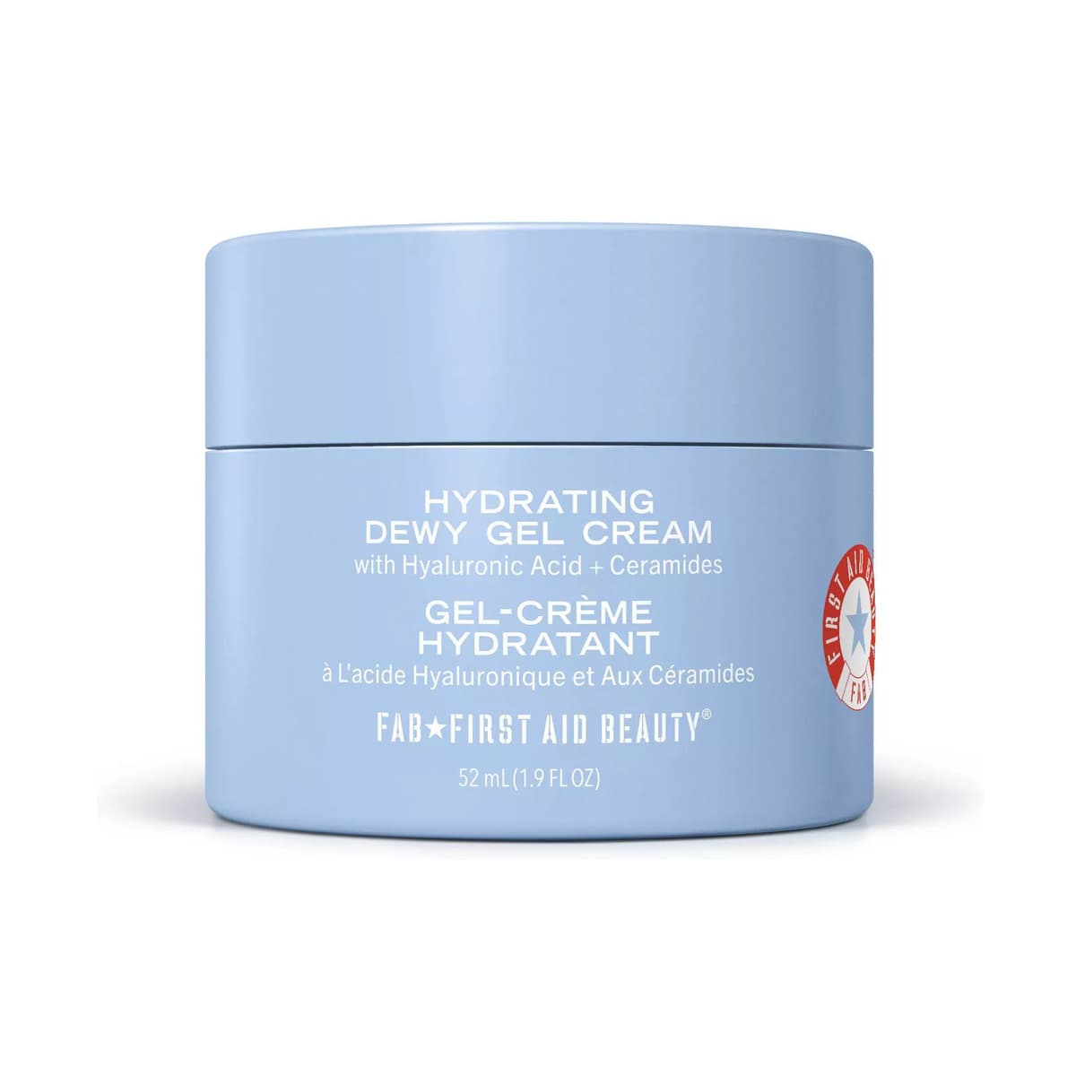 Women's Hydrating Dewy Gel Cream Moisturizer with Hyaluronic Acid + Ceramides