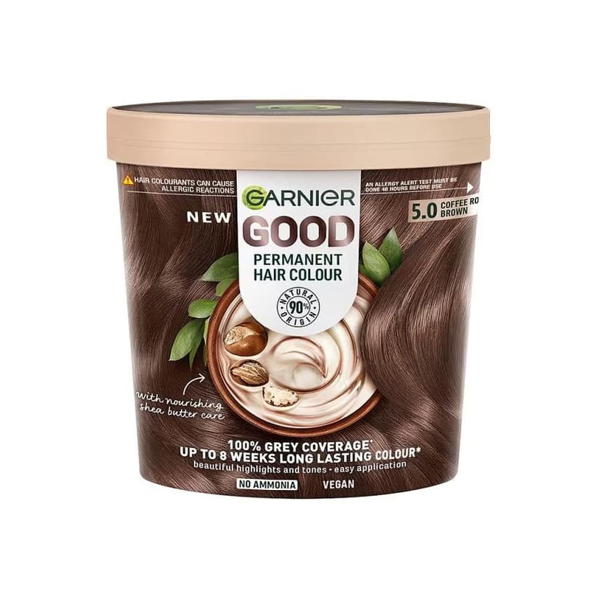 Permanent Hair Dye Coffee Roast Brown 5.0