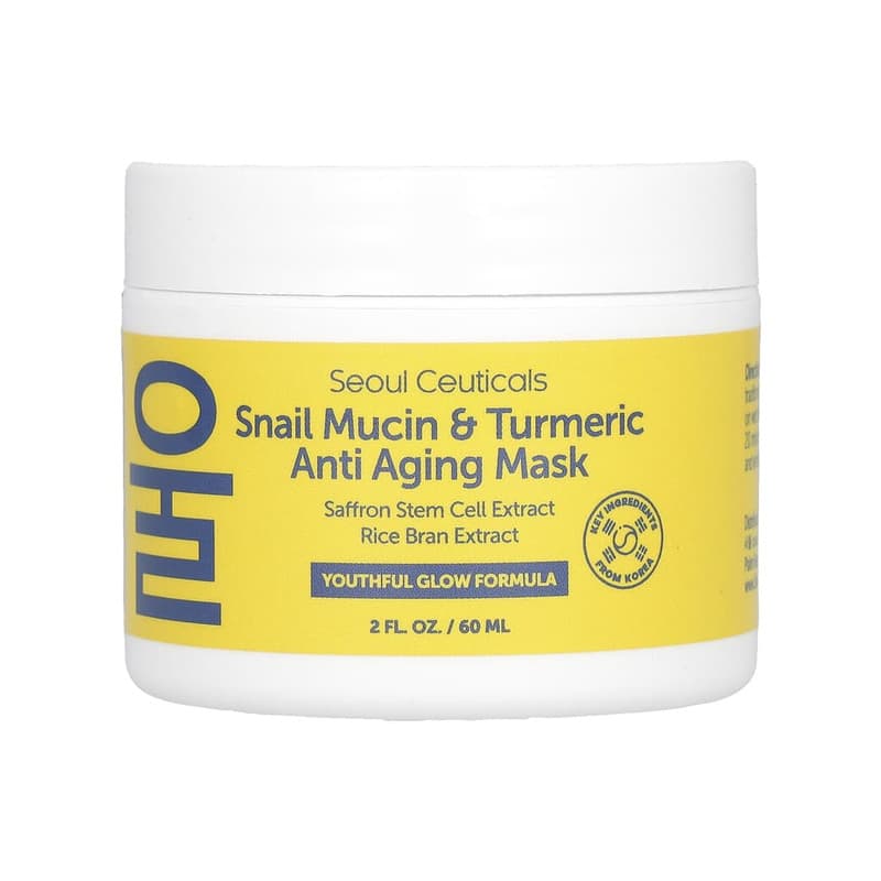 Snail Mucin & Turmeric Anti Aging Beauty Mask