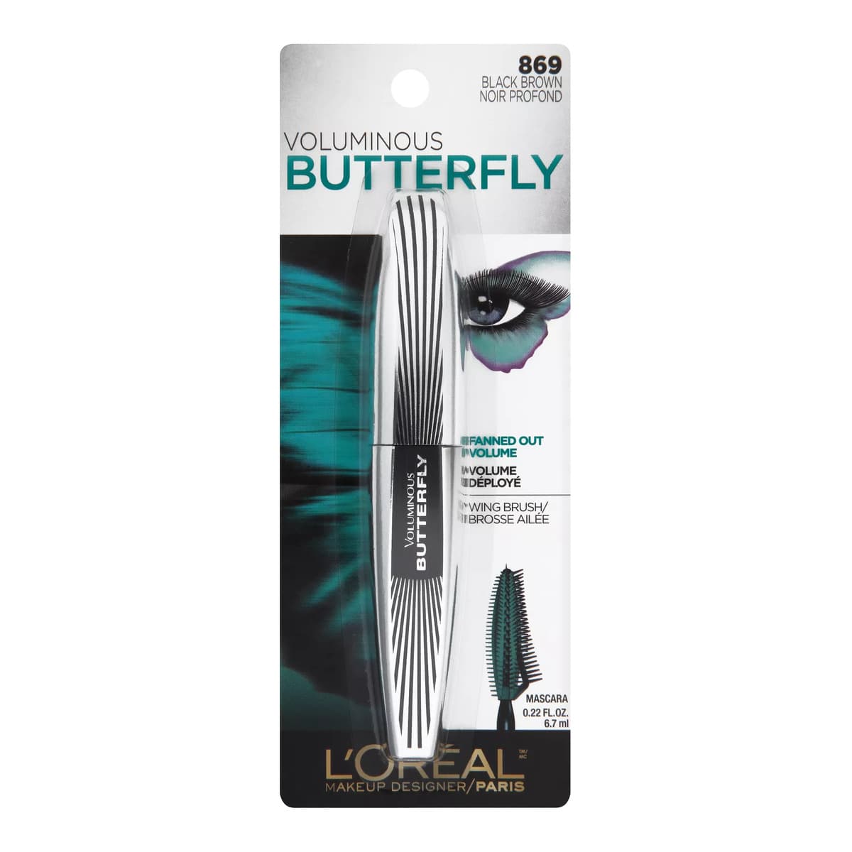 Voluminous Butterfly Washable - 869 Black Brown