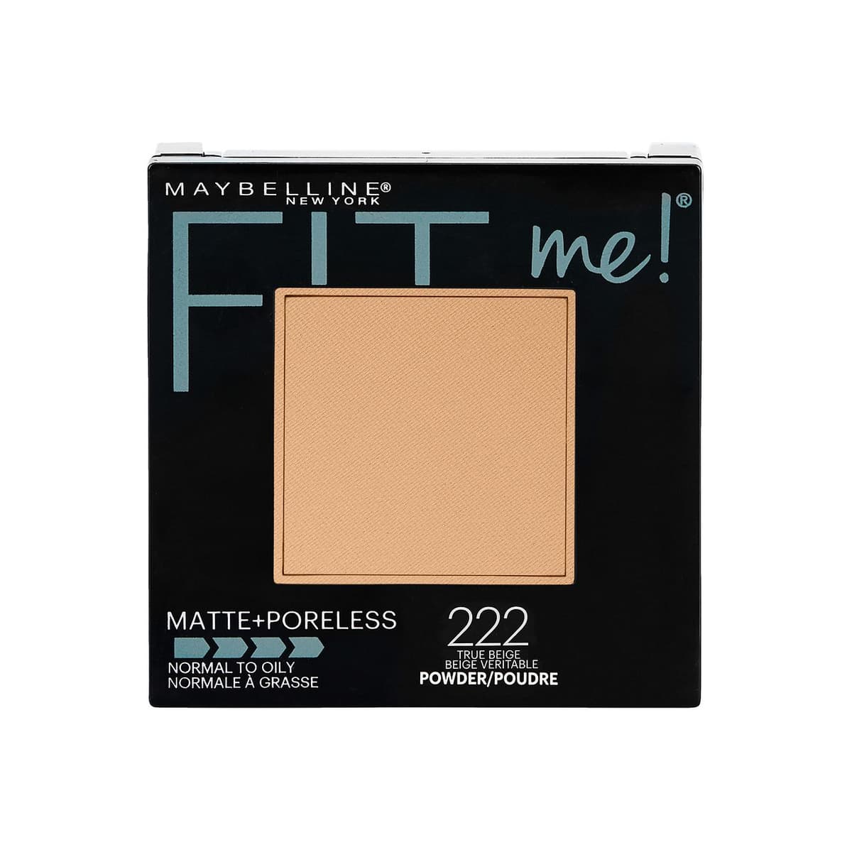 Matte + Poreless Pressed Face Powder Makeup, True Beige