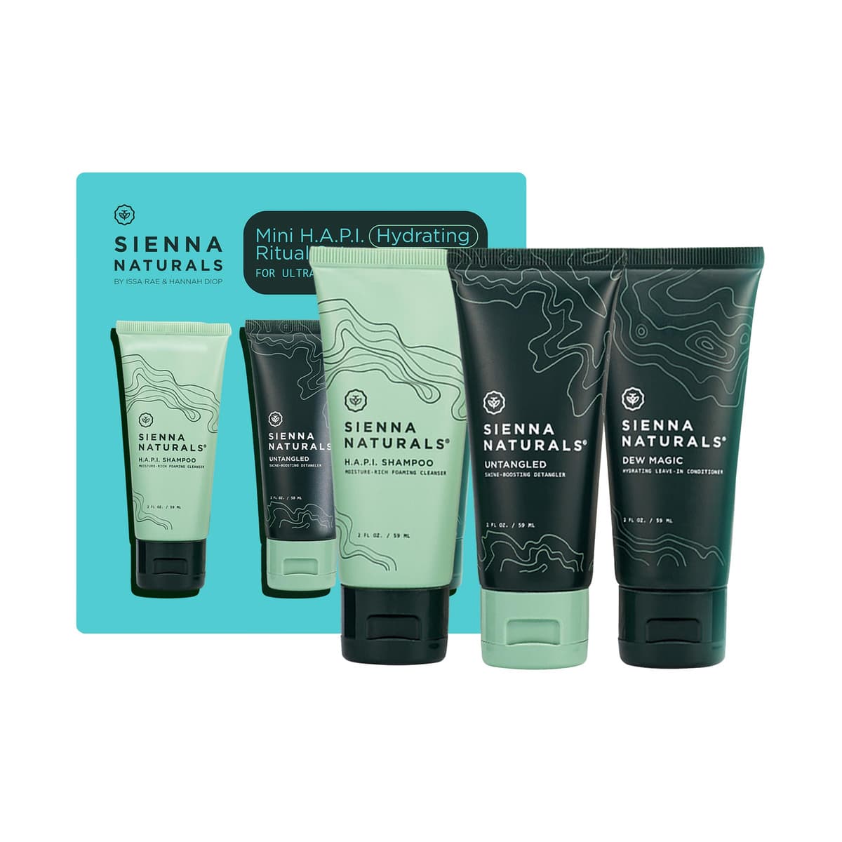 Mini Hydrating and Detangling Hair Ritual Set