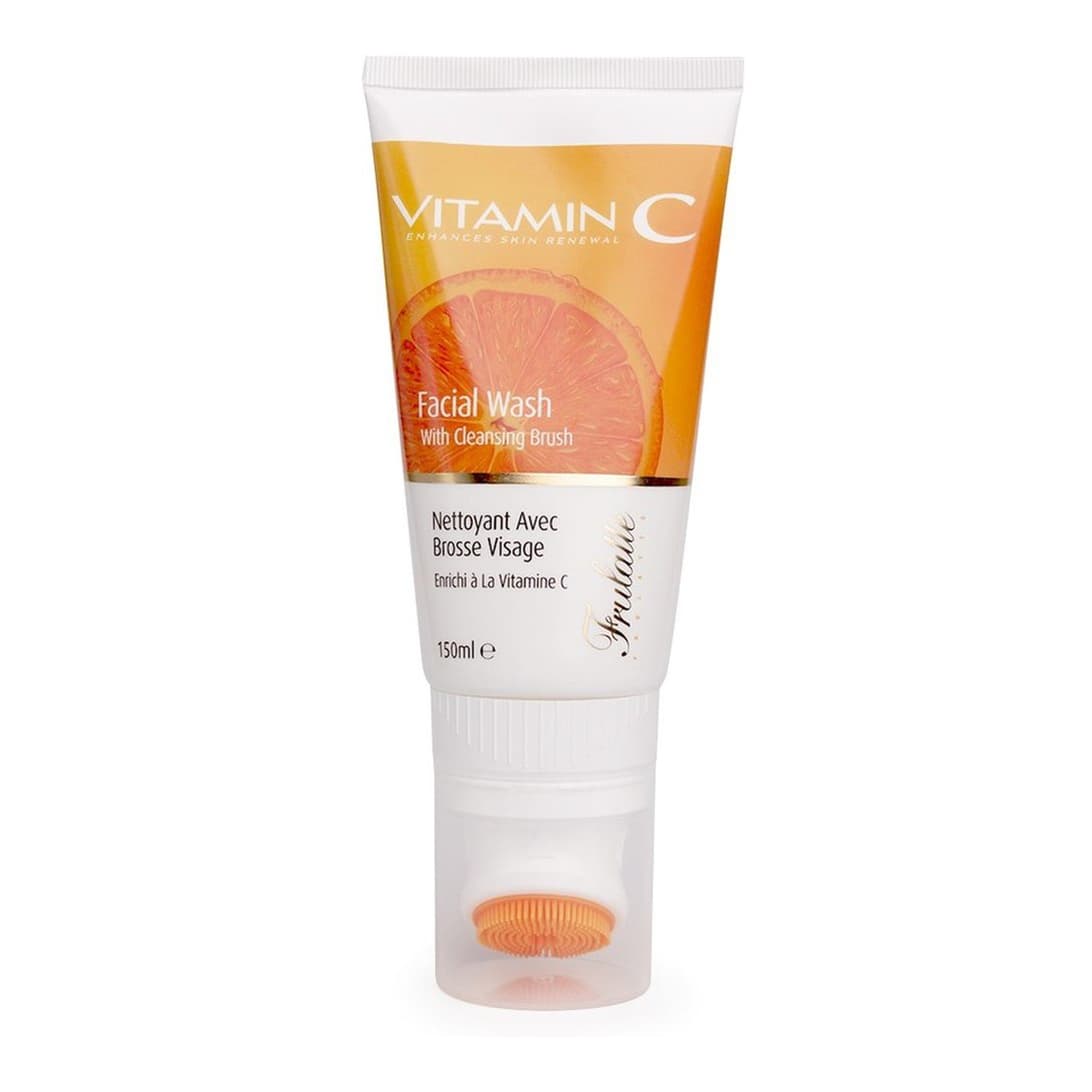 Frulatte Vitamin C Facial Wash with Cleansing Brush