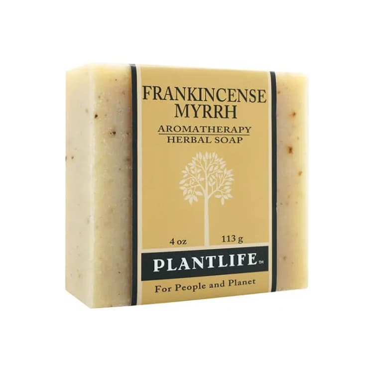Frankincense Myrrh Bar Soap – Moisturizing, Soothing, Handcrafted, Plant-Based – Made in California