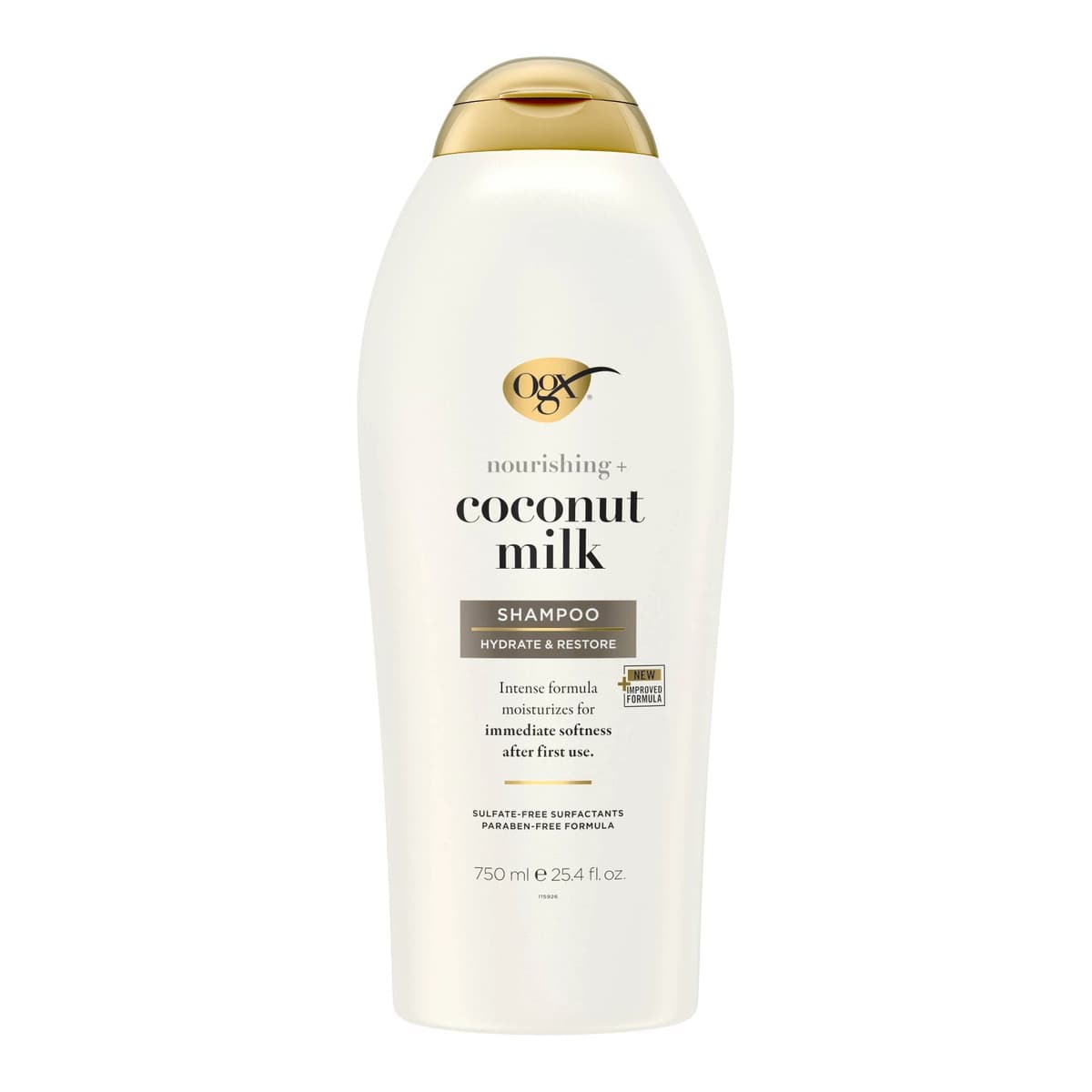 Nourishing Coconut Milk Moisturizing Shampoo for Strong & Healthy Hair