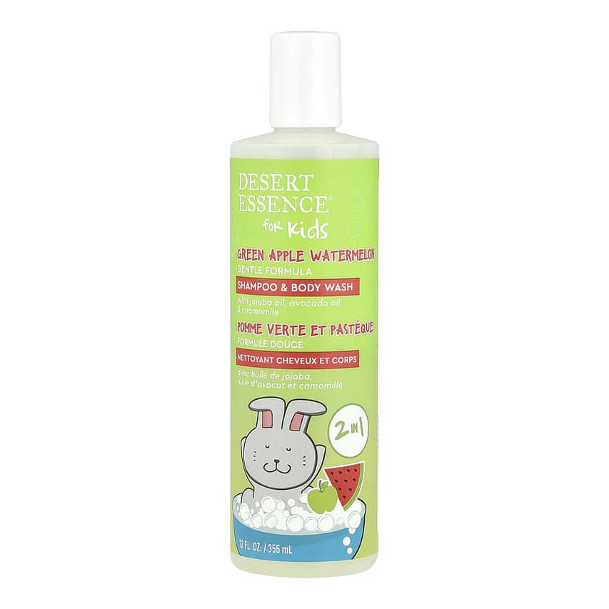 Kids, Shampoo & Body Wash, Green Apple Watermelon
