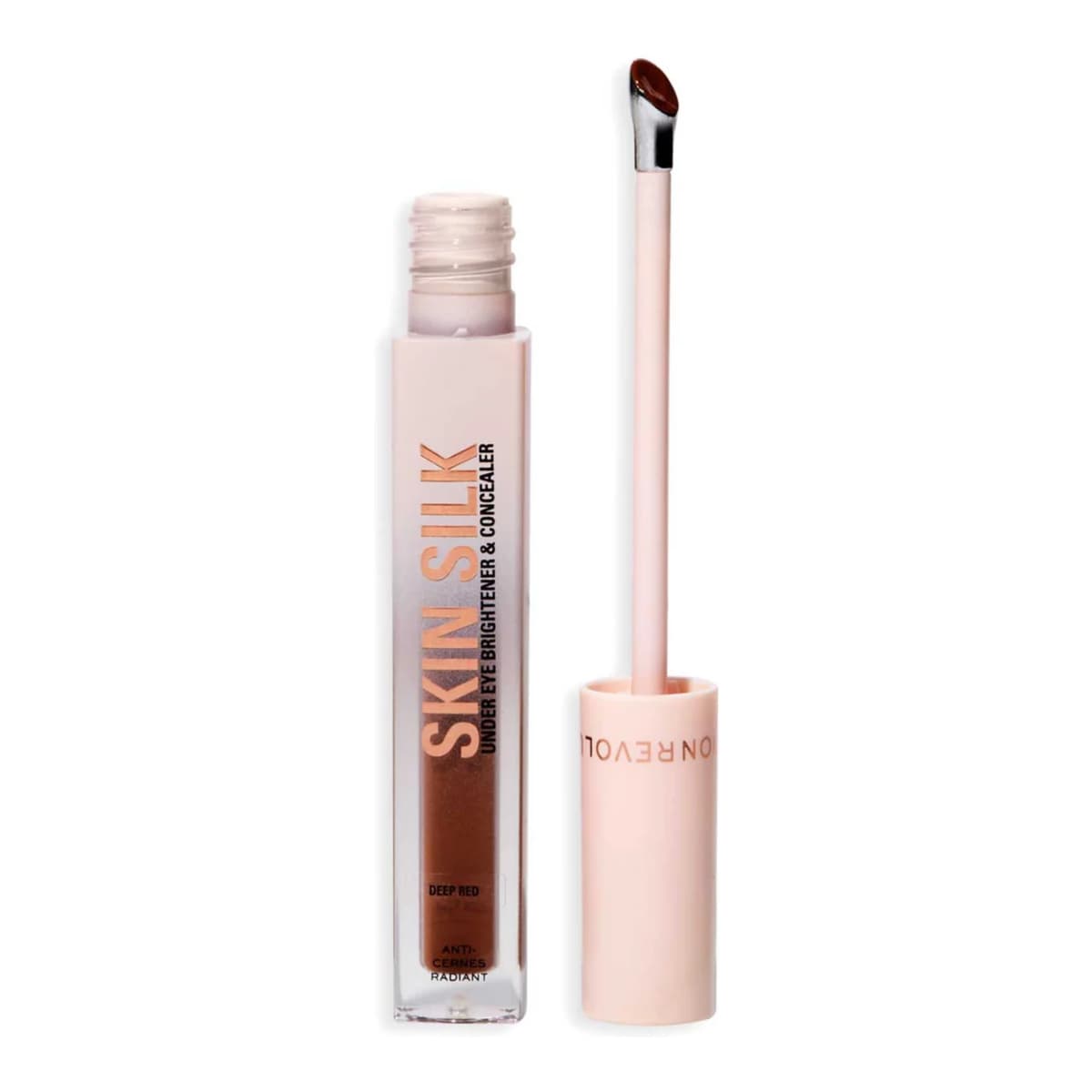 Skin Silk Serum Under Eye Brightener & Concealer, Deep Red