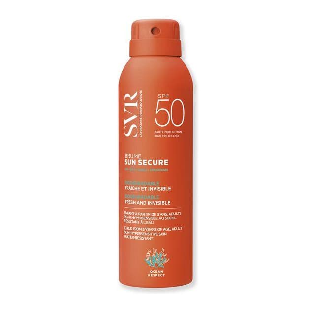 SVR SUN SECURE SPF 50+ Body Mist Sunscreen