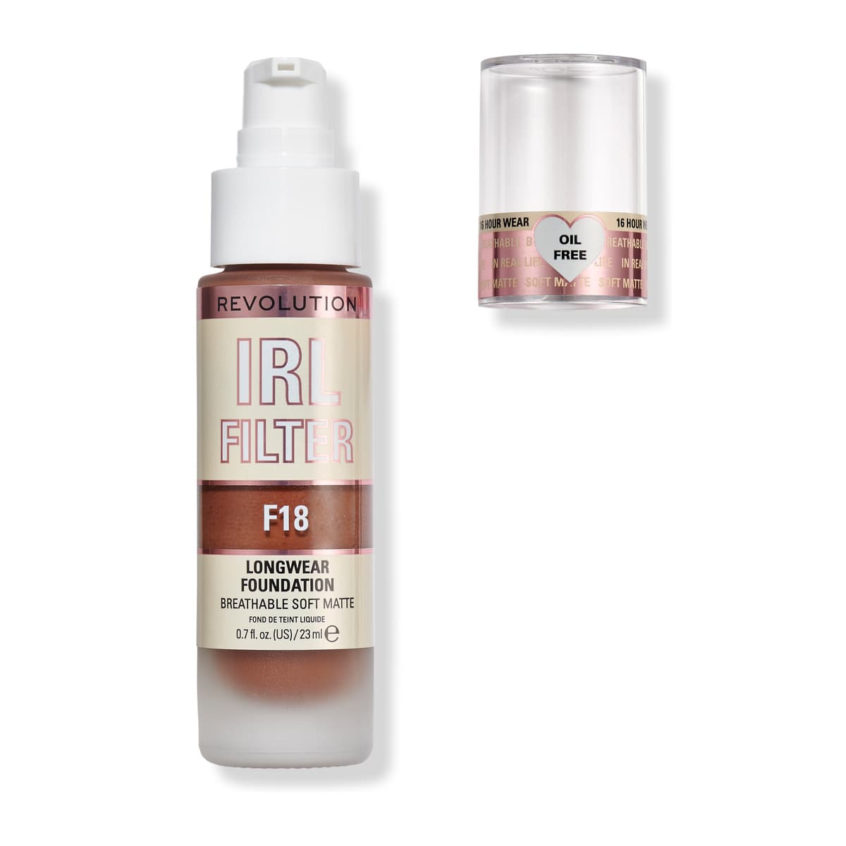 IRL Filter Longwear Foundation, F18