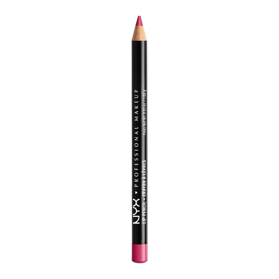 Slim Lip Pencil Creamy Long-Lasting Lip Liner, Fuchsia