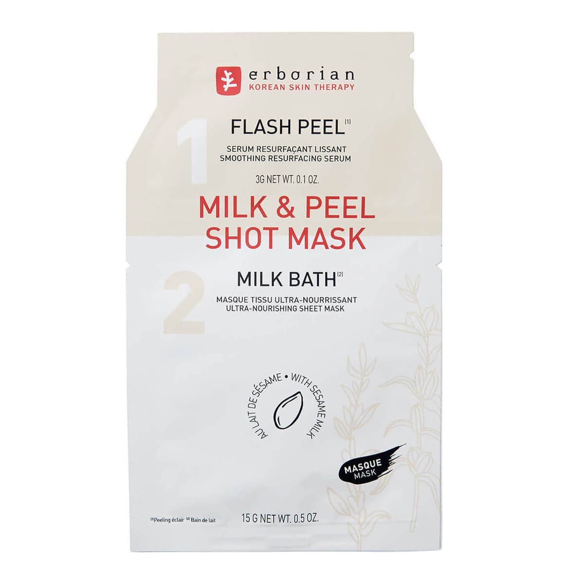 Milk & Peel Shot Mask