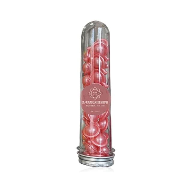 Essential Oil Bank No Rinse Pink Hair Treatment Capsules