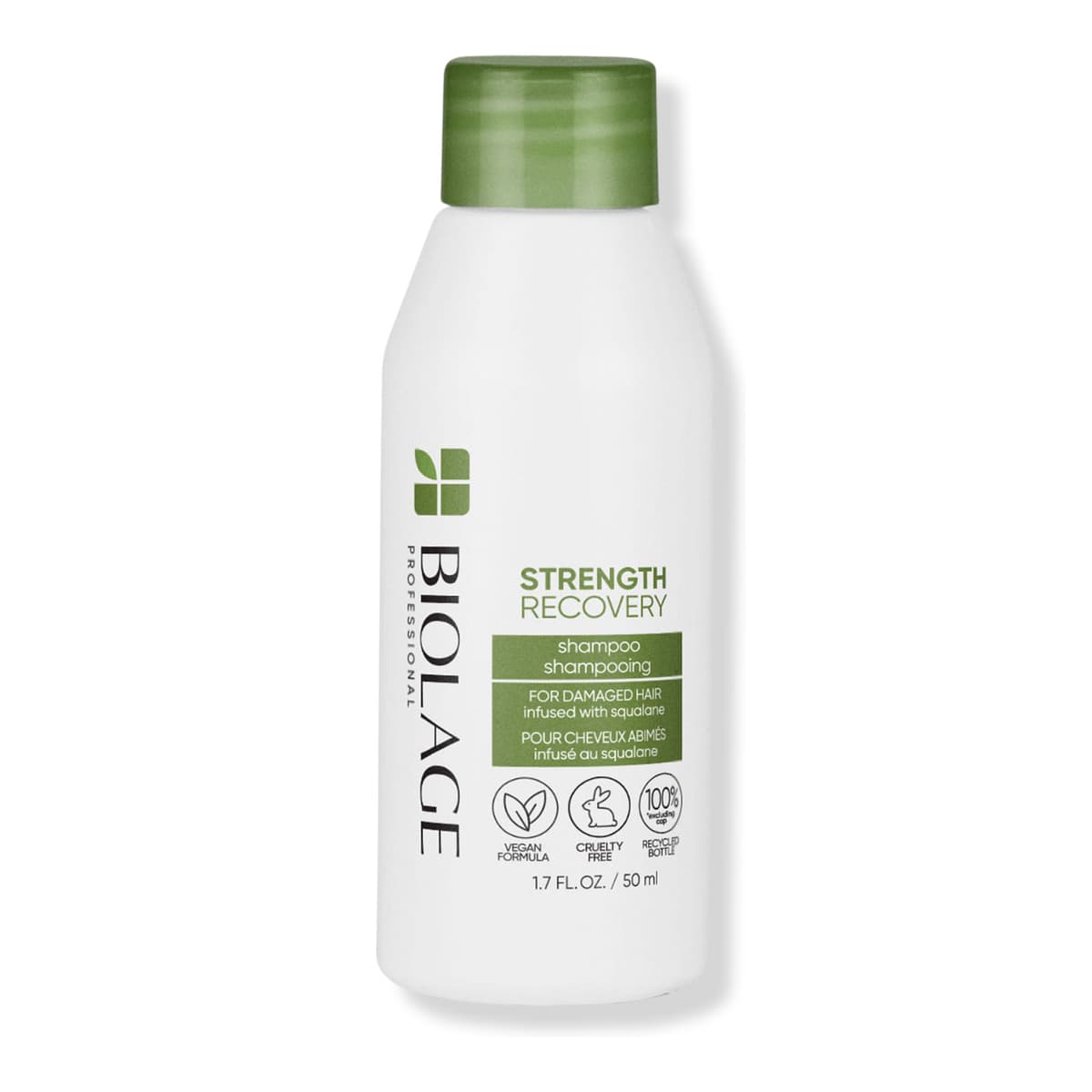 Travel Size Strength Recovery Shampoo for Damaged Hair