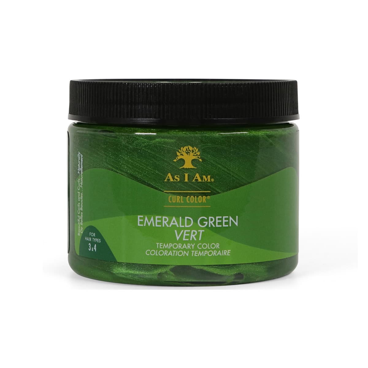 Curl Color Emerald Green