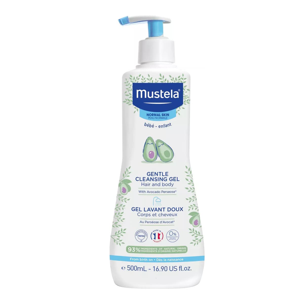 Gentle Cleansing Gel Baby Body Wash and Baby Shampoo