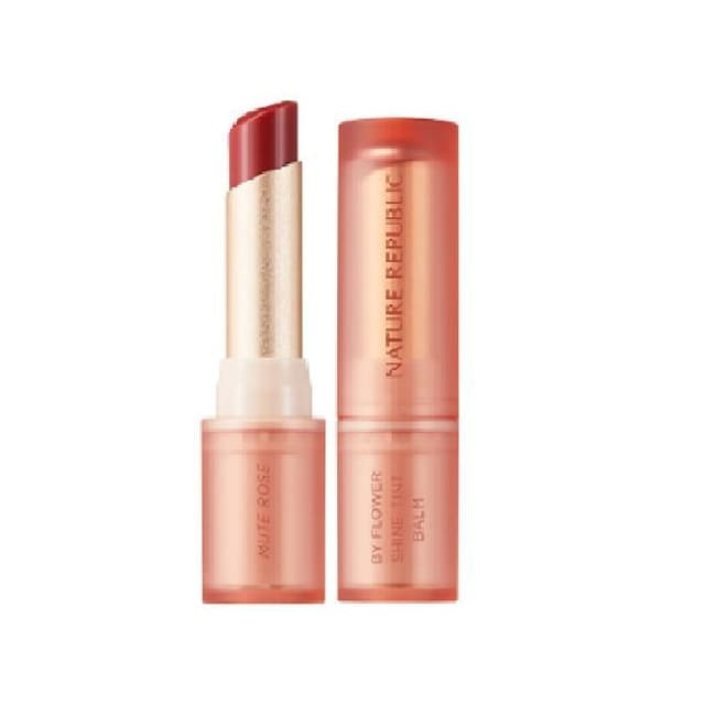 By Flower Shine Tint Balm, #04 Mute Rose