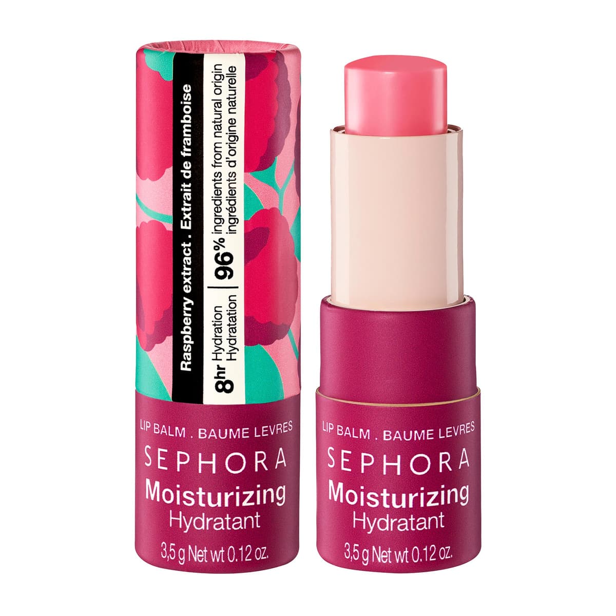 Moisturizing Lip Balm, Raspberry