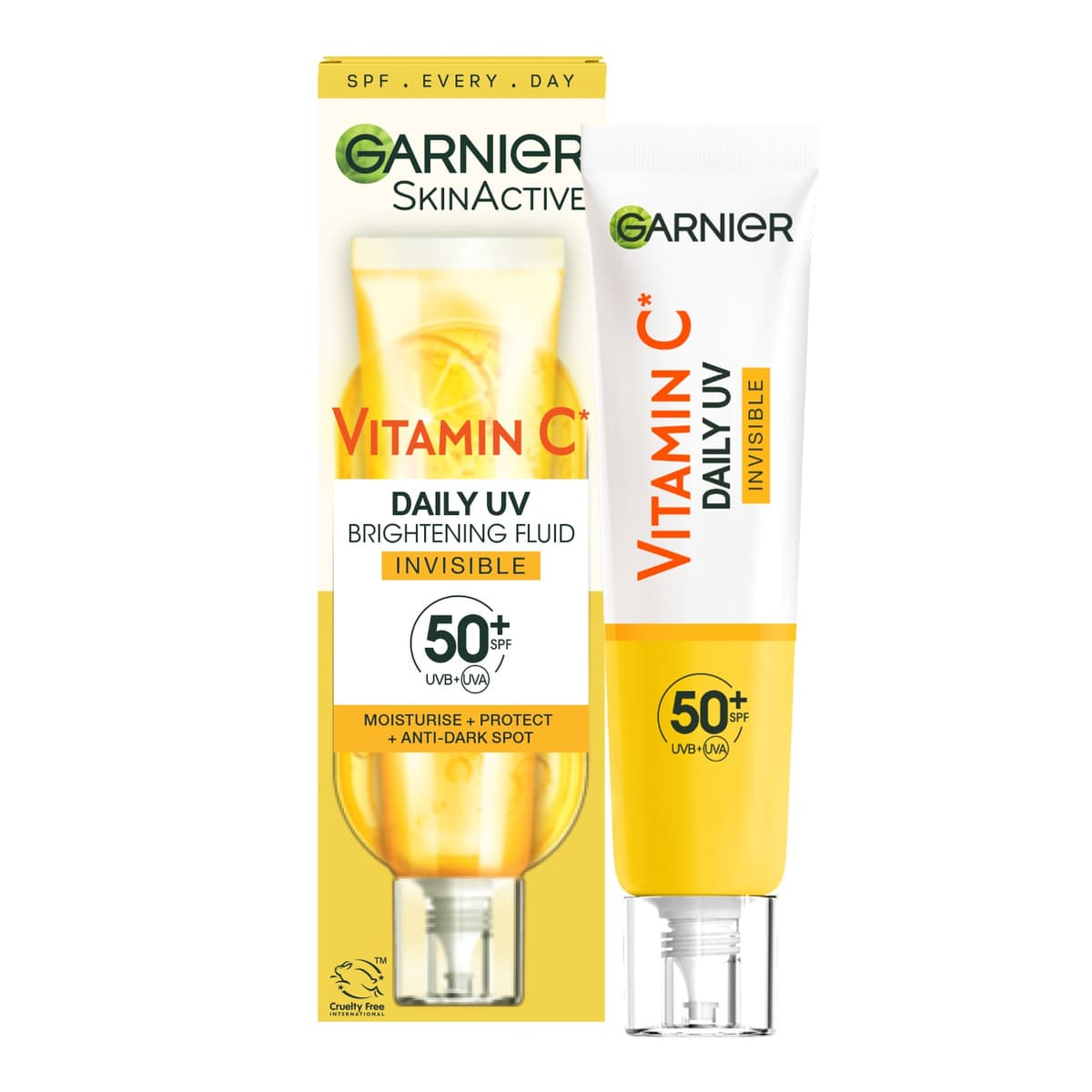 Vitamin C Daily UV Brightening Fluid Invisible SPF 50+