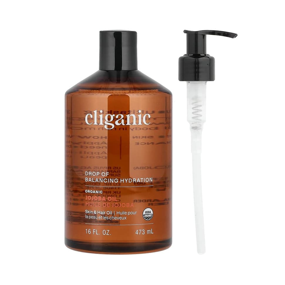 Organic Jojoba Oil, For Oily & Combination Skin