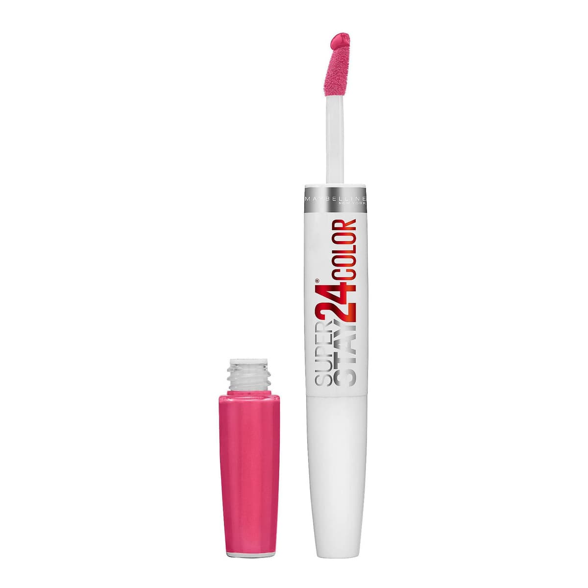 Super Stay 24 2-Step Long Lasting Liquid Lipstick, pink goes on