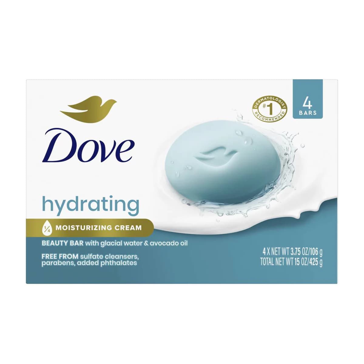 Hydrating Bar Soaps - Glacial Water & Avocado Oil