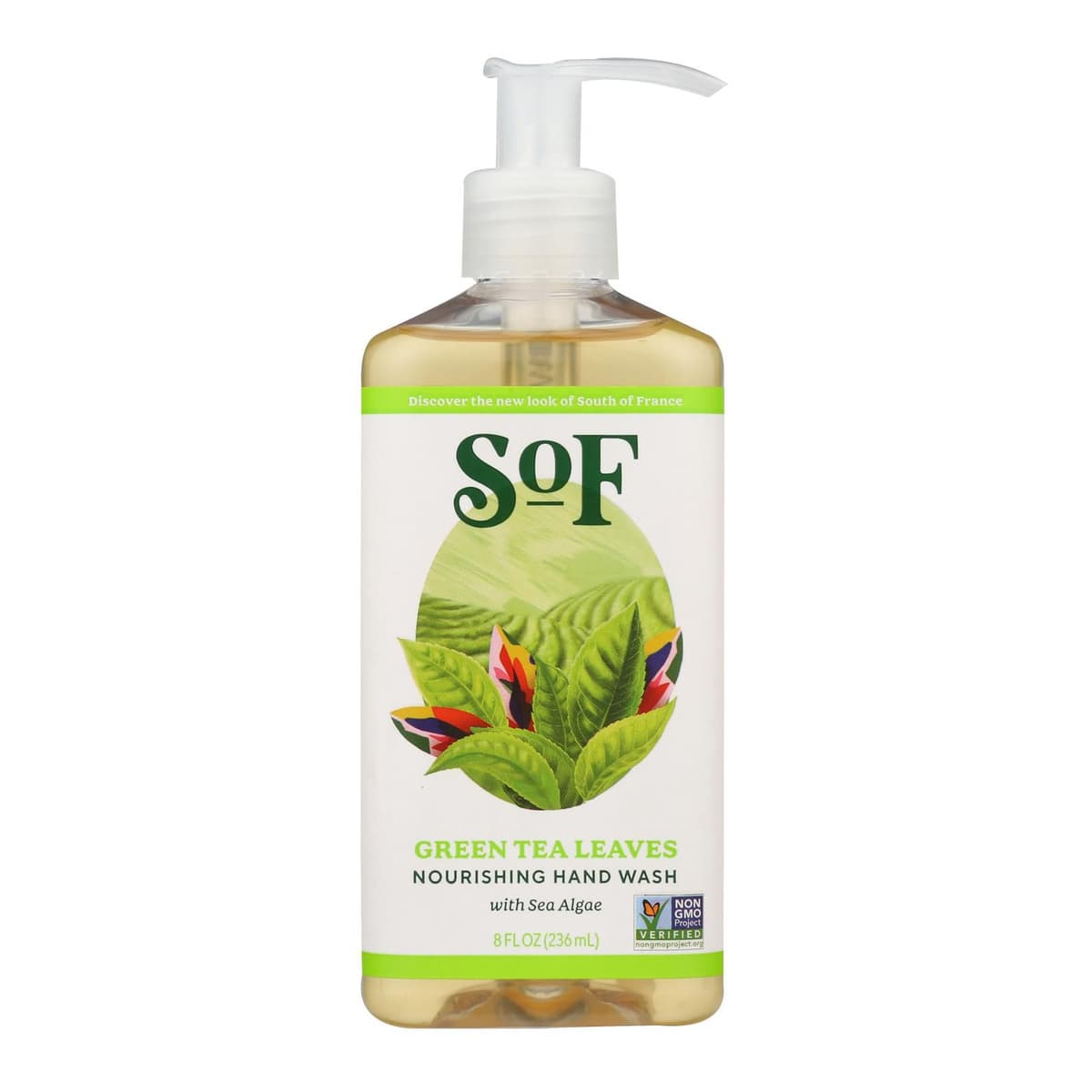 Green Tea Leaves Nourishing Hand Wash - 8 fz