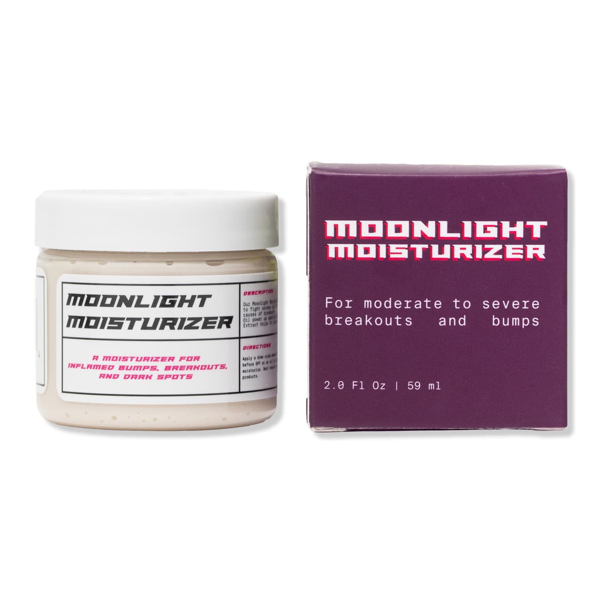 Moonlight Moisturizer to Fight Breakouts and Prevent Minor Scars