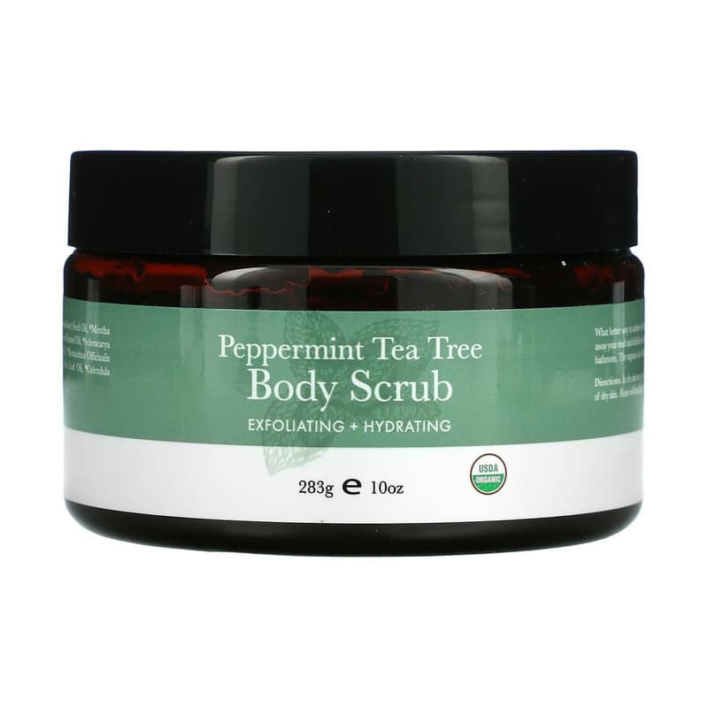 Body Scrub, Peppermint Tea Tree