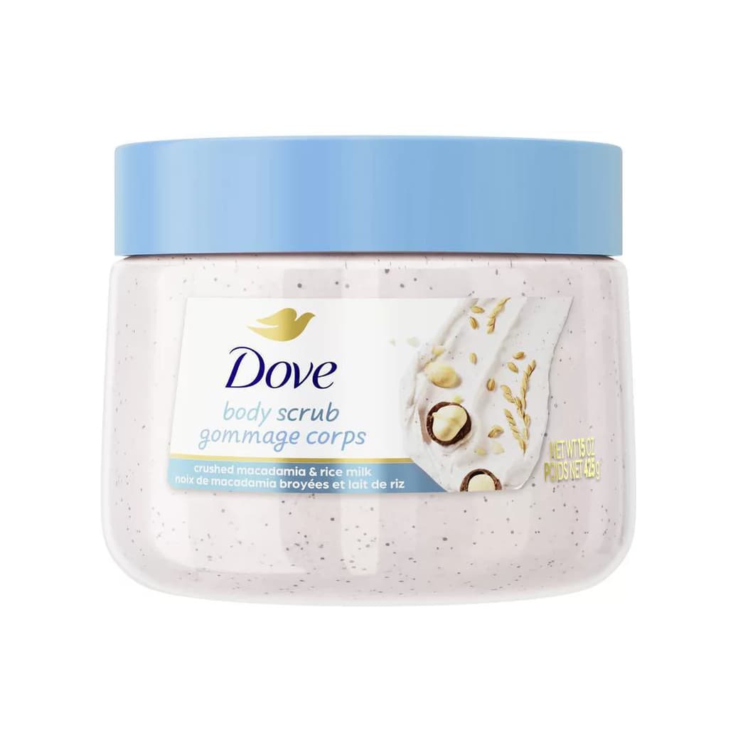 Dove Exfoliating Body Scrub - Crushed Macadamia & Rice Milk