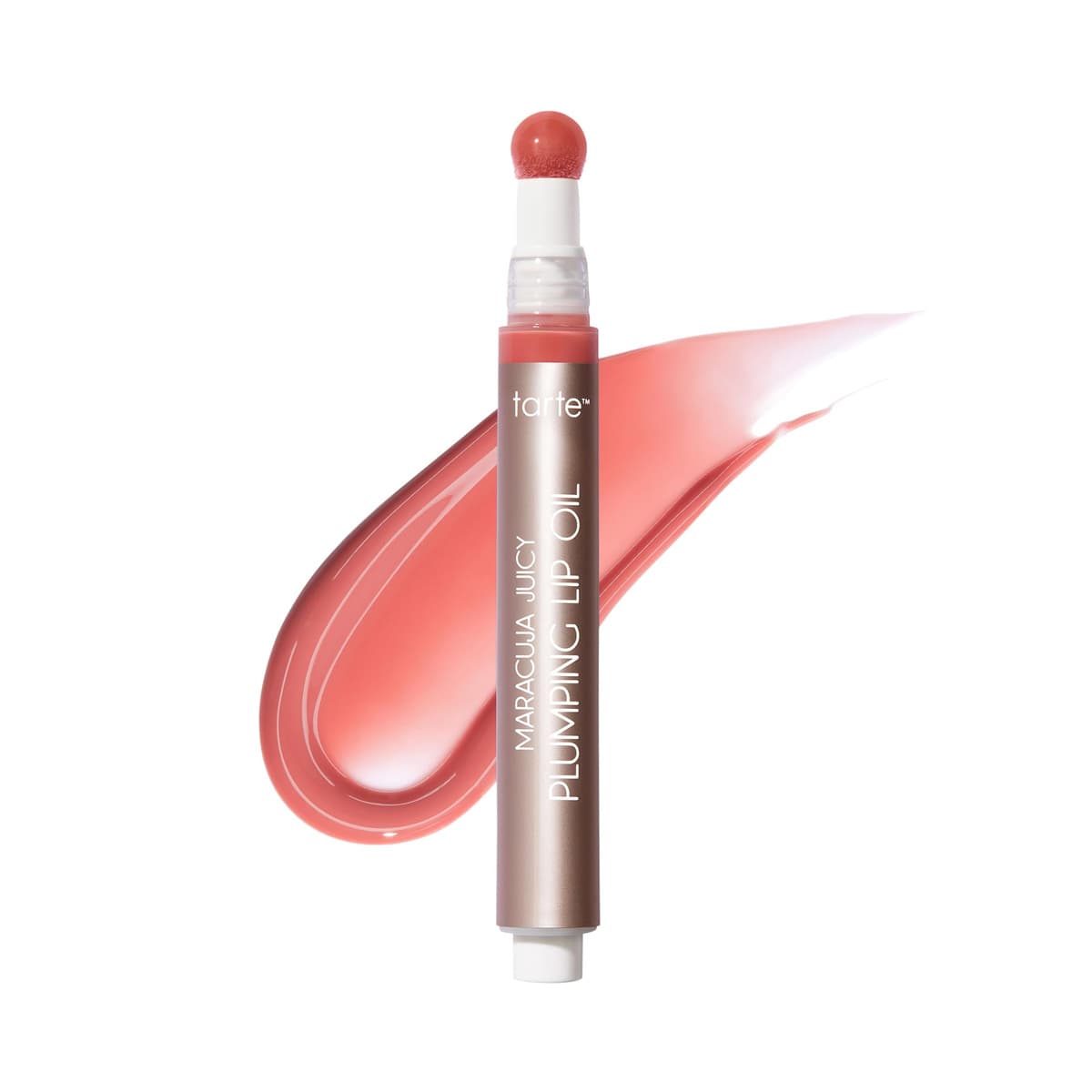 maracuja juicy plumping lip oil, rose