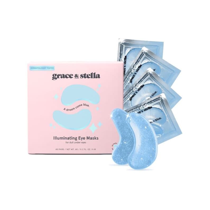Under Eye Mask - Vegan, Blue