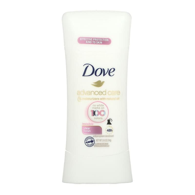 Advanced Care, Invisible, Anti-Perspirant Deodorant, Clear Finish