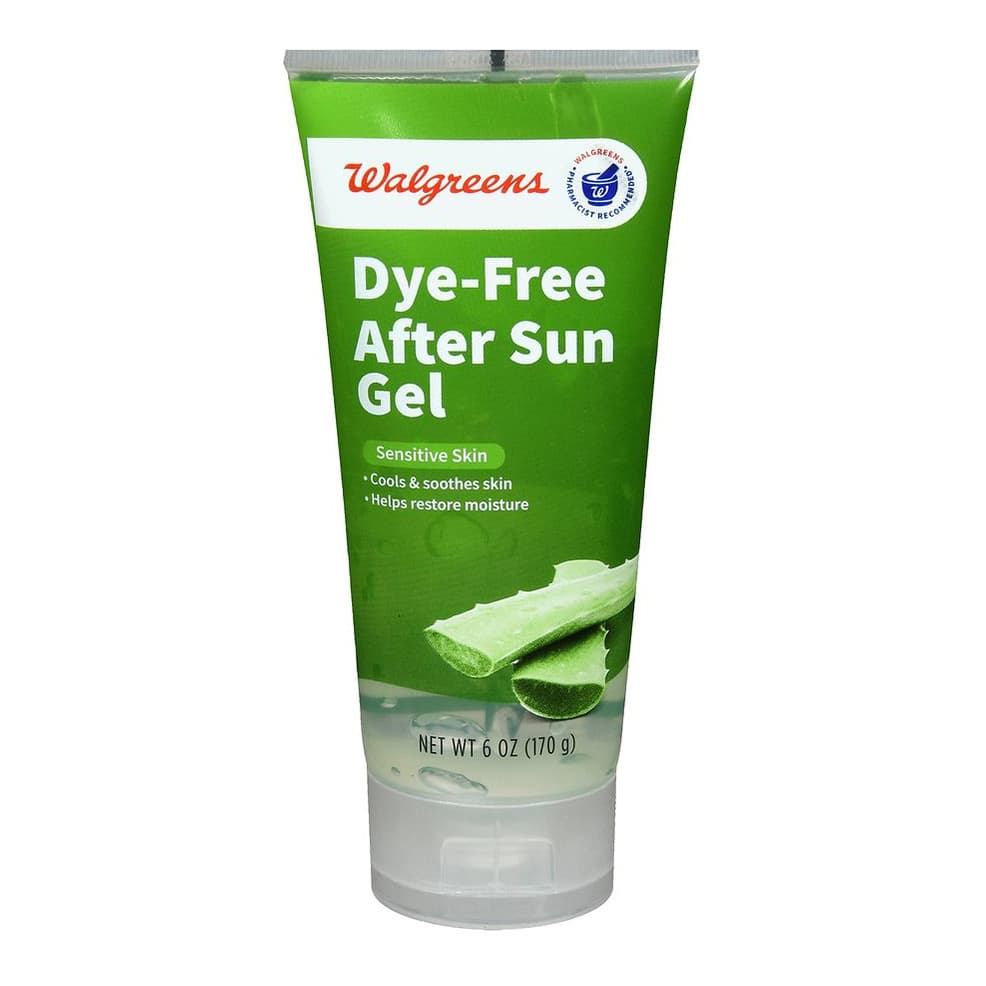 Dye-Free After Sun Gel