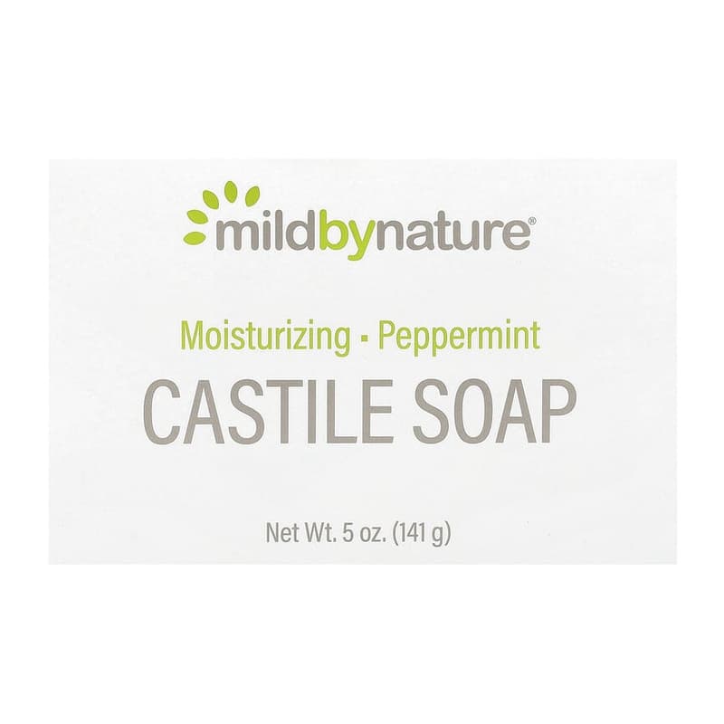Castile Bar Soap, Peppermint