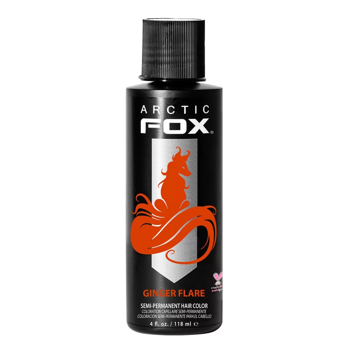 Semi-Permanent Hair Color Dye, Dark Orange