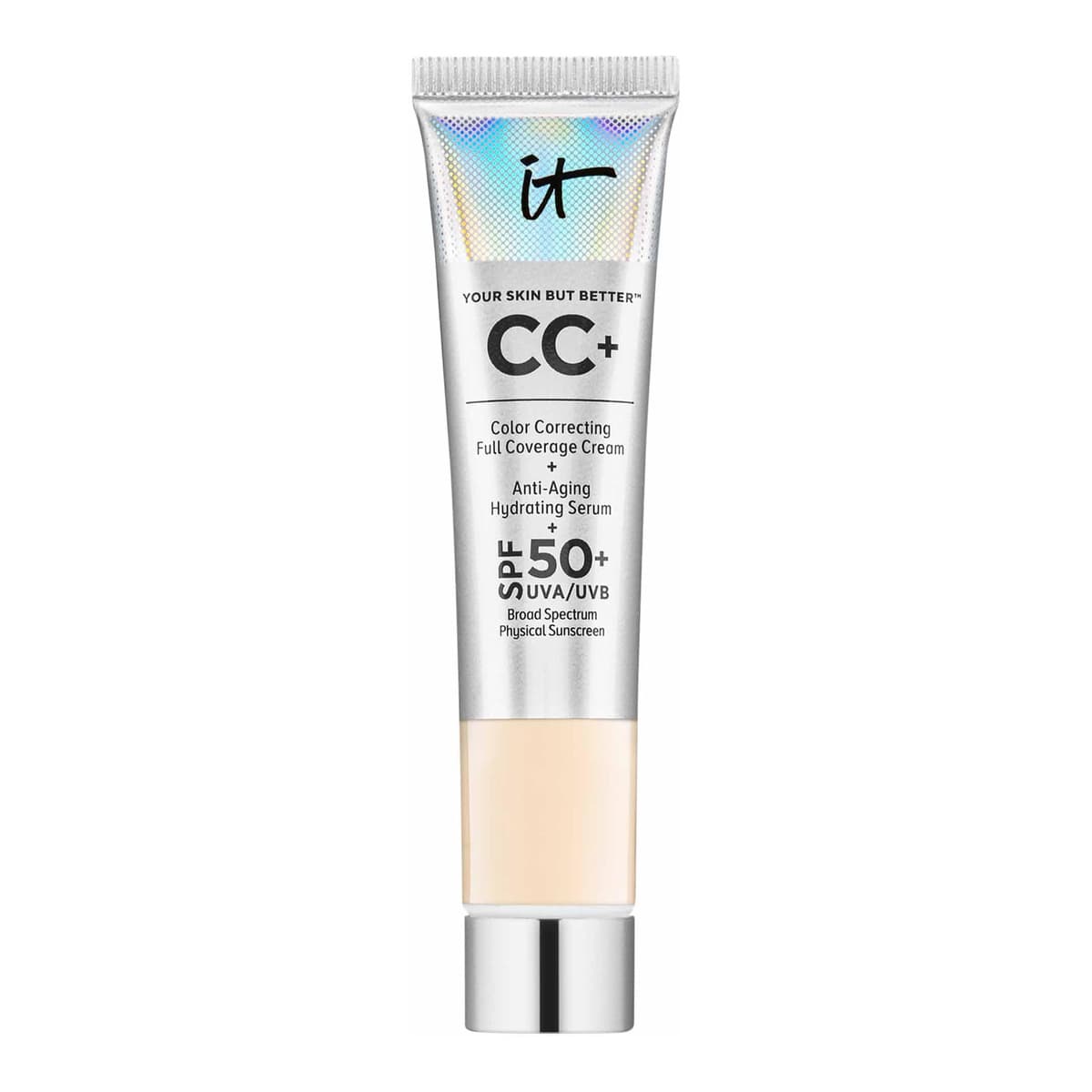 Mini CC+ Cream Full Coverage Color Correcting Foundation with SPF 50+, Fair