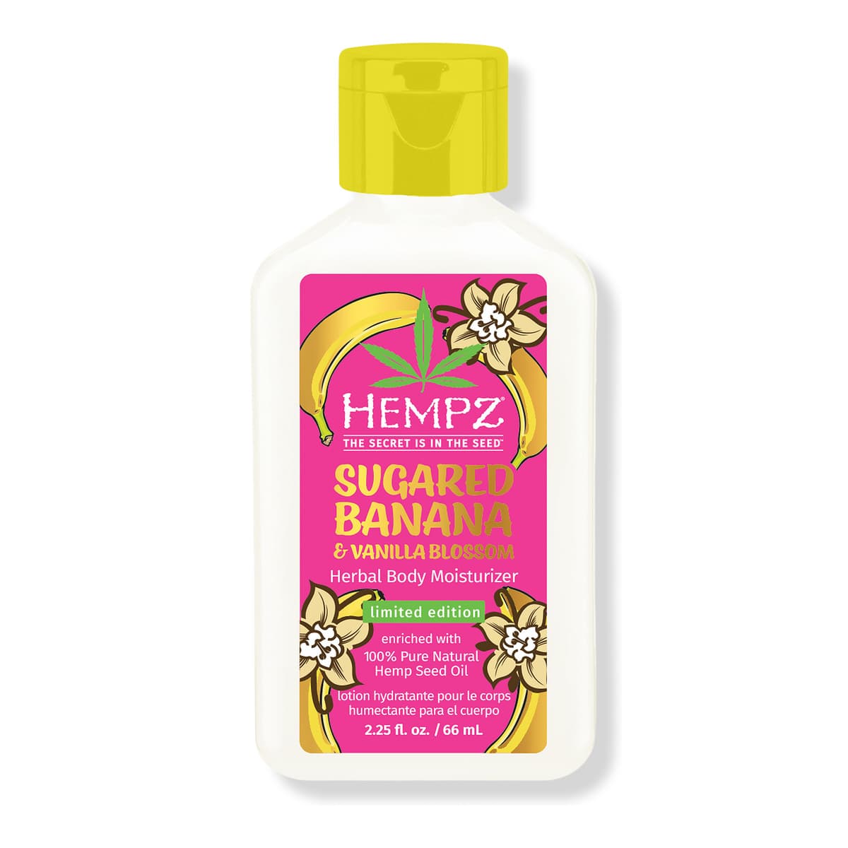 Sugared Banana & Vanilla Blossom Herbal Body Moisturizer