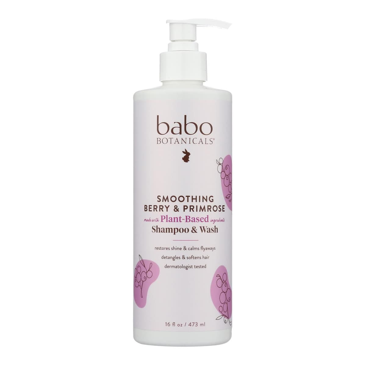 Smoothing Berry and Primrose Shampoo and Wash