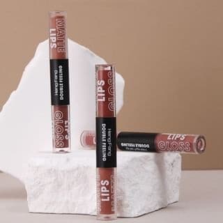 Silky Dual-Ended Lip Gloss, Set A