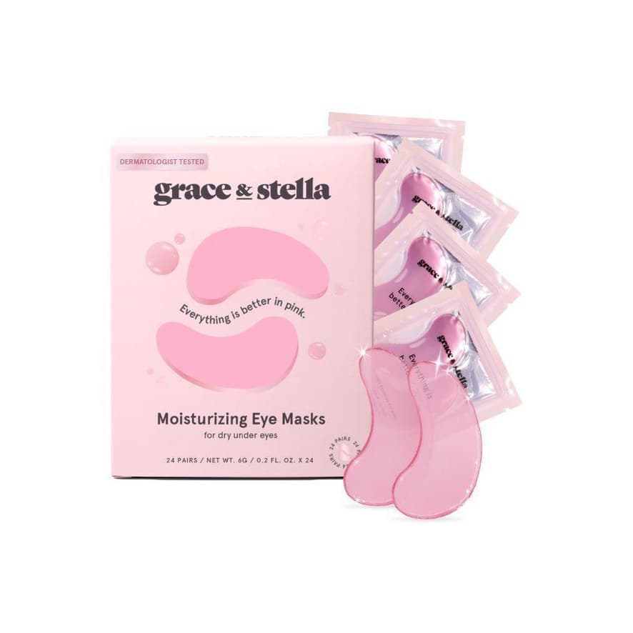 Under Eye Mask - Vegan, Pink