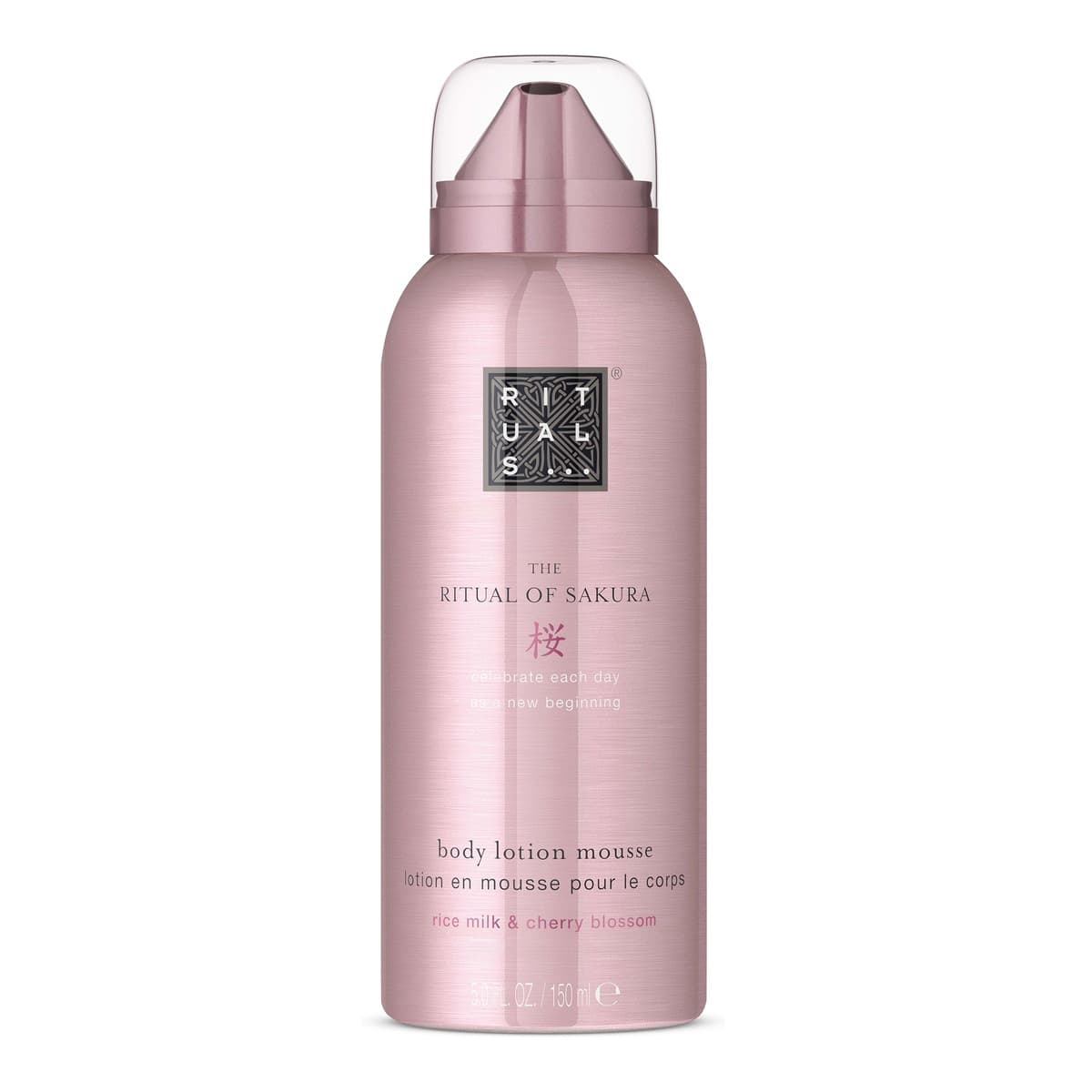 The Ritual of Sakura Floral Blossom and Rice Milk Body Lotion Mousse