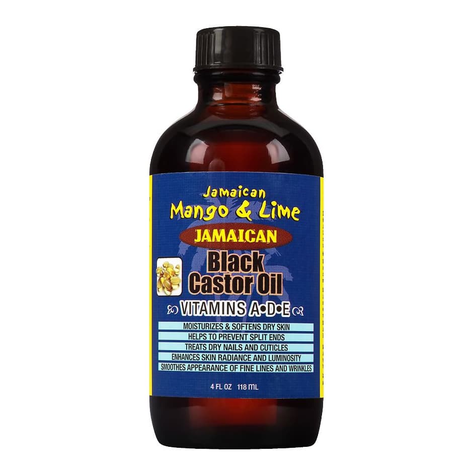 Black Castor Oil With Vitamins A, D, E