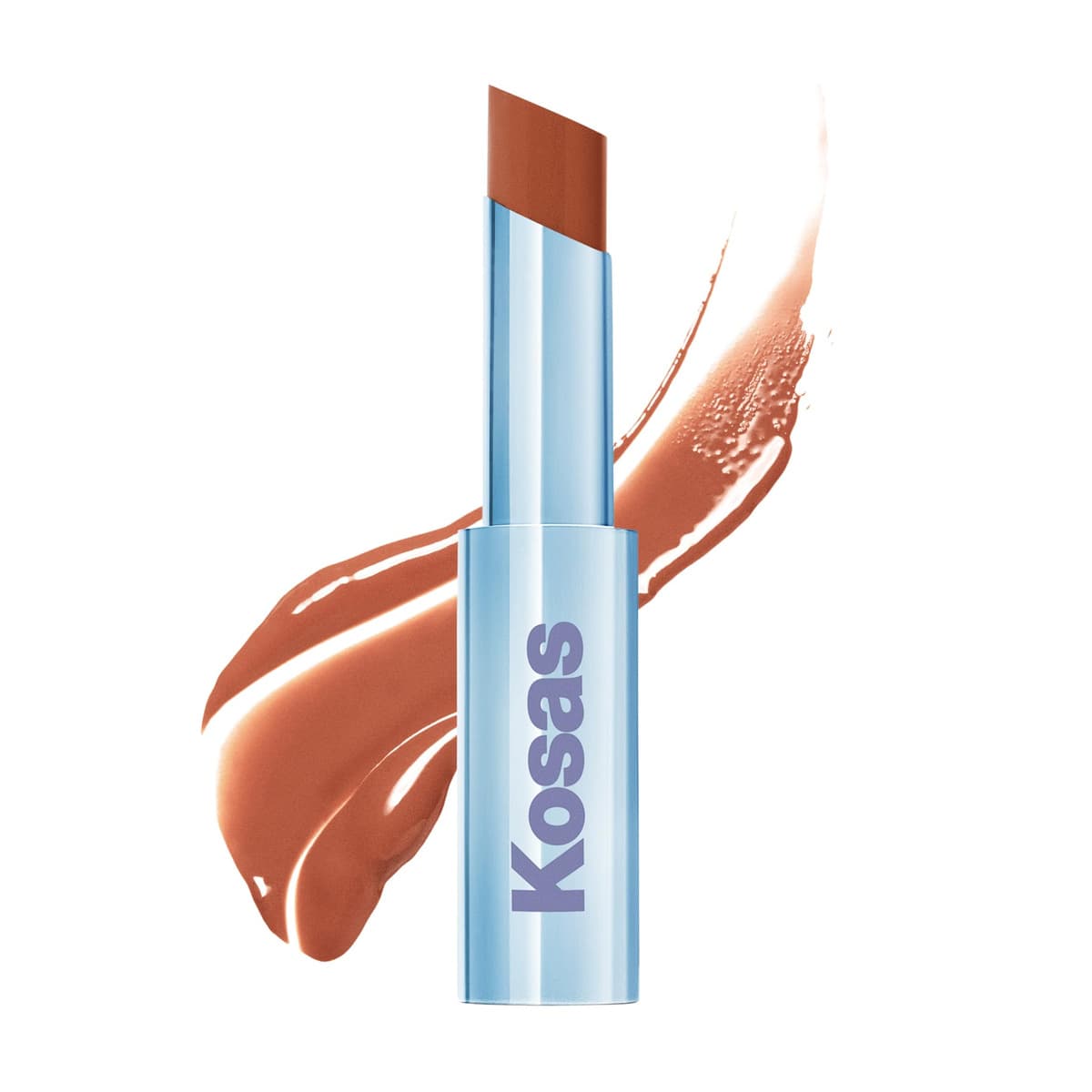 Wet Stick Moisturizing Shiny Sheer Lipstick with Ceramides, Sunset Simmer