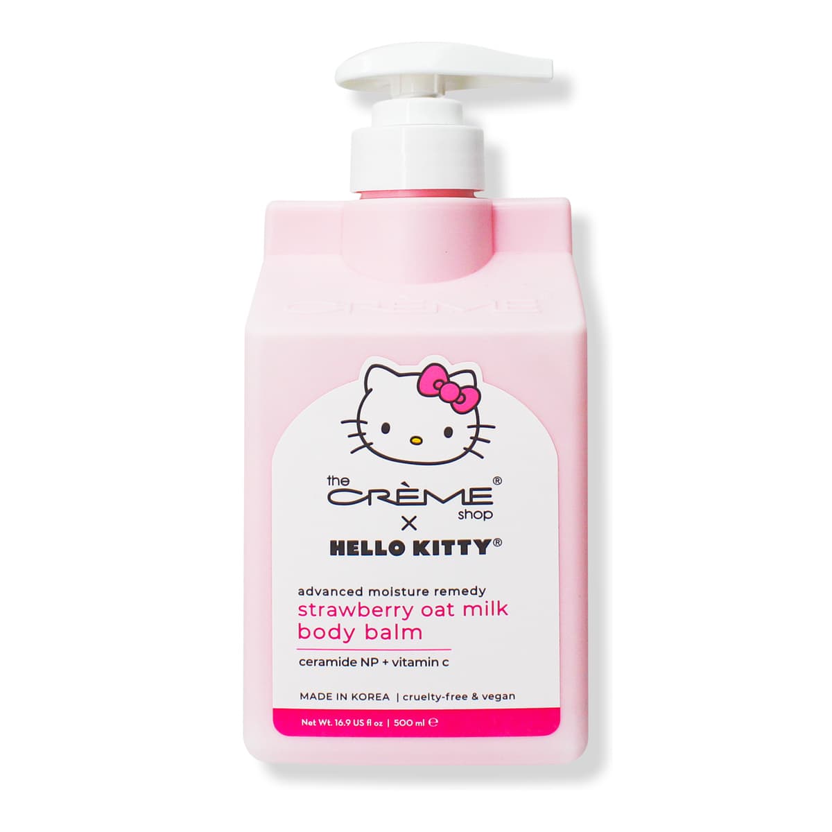 Hello Kitty Moisture Remedy Body Balm - Strawberry Oat Milk