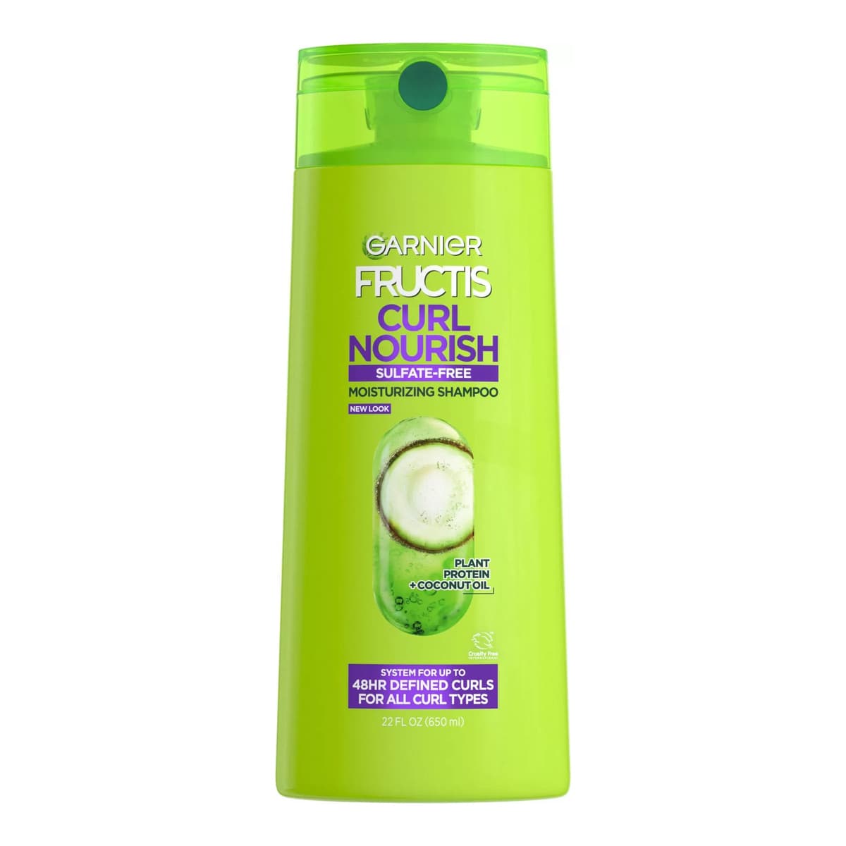 Fructis Curl Nourish Sulfate-Free Shampoo Infused with Coconut Oil & Glycerin