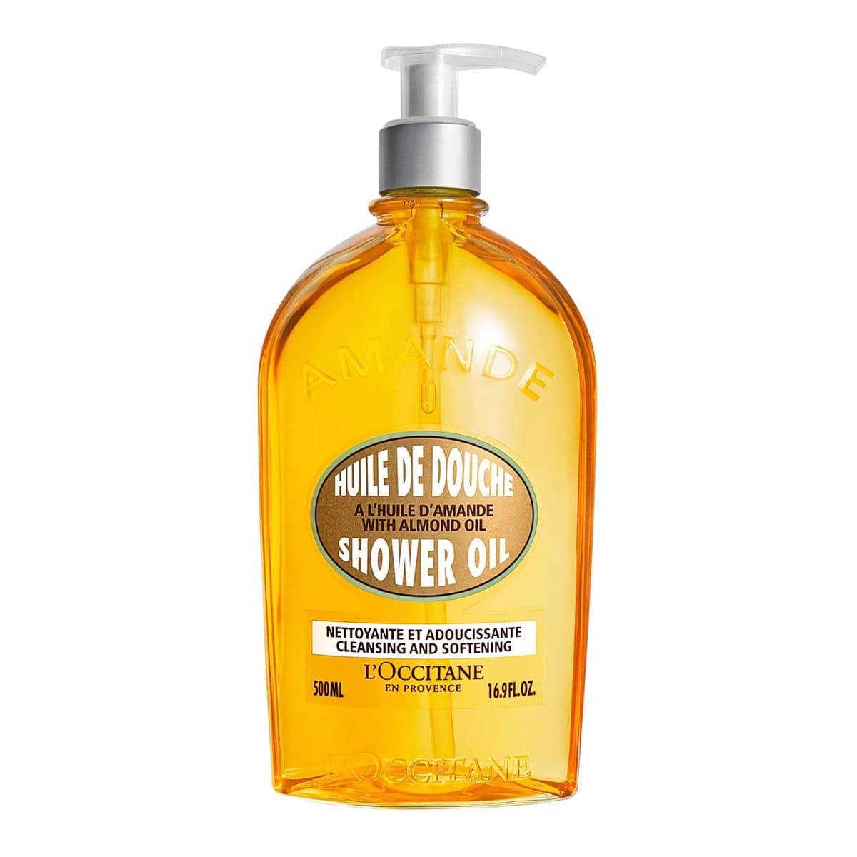 Cleansing And Softening Refillable Shower Oil With Almond Oil