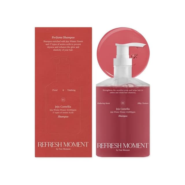 Refresh Moment Perfume Shampoo, #01 Jeju Camellia