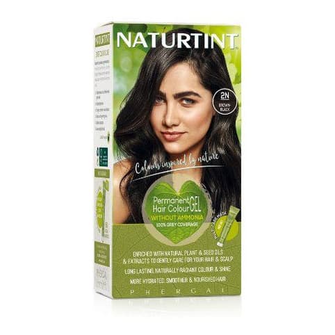 Permanent Hair Colour Gel 2N Brown-Black
